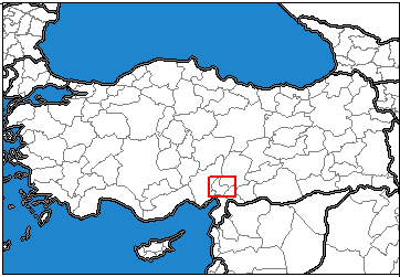 Adana konum haritası