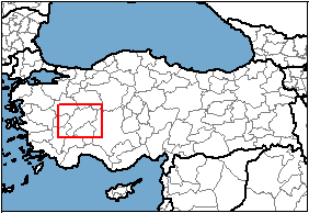 Afyonkarahisar Türkiye'nin neresinde. Afyonkarahisar konum haritası