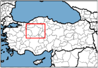 Ankara Türkiye'nin neresinde. Bolu konum haritası