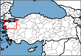 Balıkesir Türkiye'nin neresinde. Aksaray konum haritası
