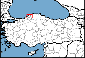 Bartın Türkiye'nin neresinde. Kırşehir konum haritası