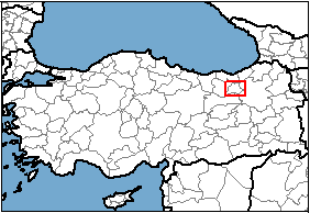 Bayburt Türkiye'nin neresinde. Amasya konum haritası