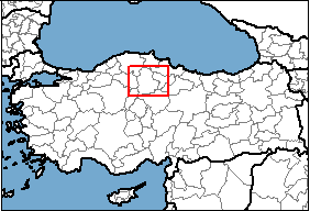 Çorum Türkiye'nin neresinde. Ankara konum haritası