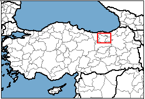 Gümüşhane Türkiye'nin neresinde. Kırşehir konum haritası