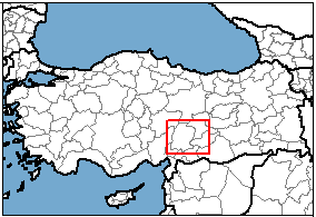 Kahramanmaraş Türkiye'nin neresinde. Konya konum haritası