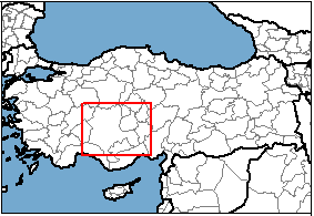 Konya Türkiye'nin neresinde. Aydın konum haritası