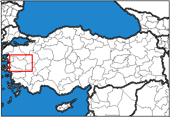 Manisa Türkiye'nin neresinde. İstanbul konum haritası