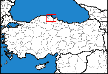 Sinop Türkiye'nin neresinde. Düzce konum haritası
