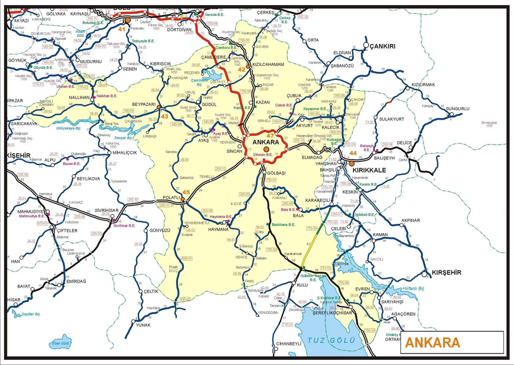 Ankara Haritası