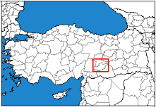 Adıyaman Türkiye'nin neresinde. Adıyaman konum haritası