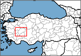 Afyonkarahisar Türkiye'nin neresinde. Bilecik konum haritası