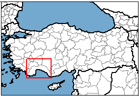 Antalya Türkiye'nin neresinde. Antalya konum haritası