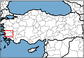 Aydın Türkiye'nin neresinde. Adana konum haritası