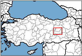 Elazığ konum haritası