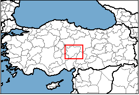 Kayseri konum haritası