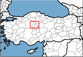 Kırıkkale Türkiye'nin neresinde. Bayburt konum haritası