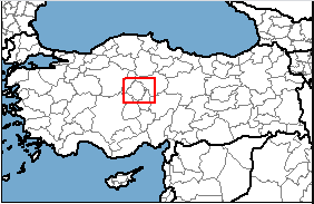 Kırşehir Türkiye'nin neresinde. Van konum haritası