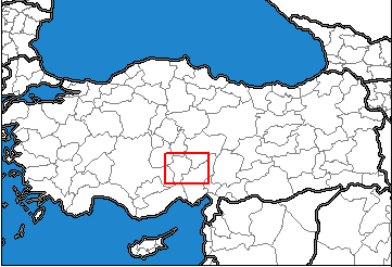 Niğde konum haritası