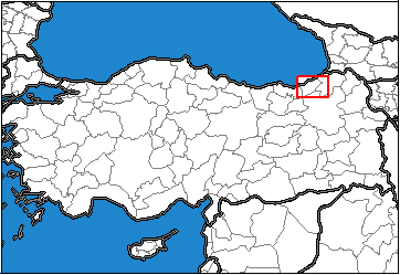 Rize Türkiye'nin neresinde. Çankırı konum haritası