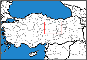 Sivas Türkiye'nin neresinde. Sivas konum haritası