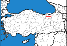 Trabzon konum haritası
